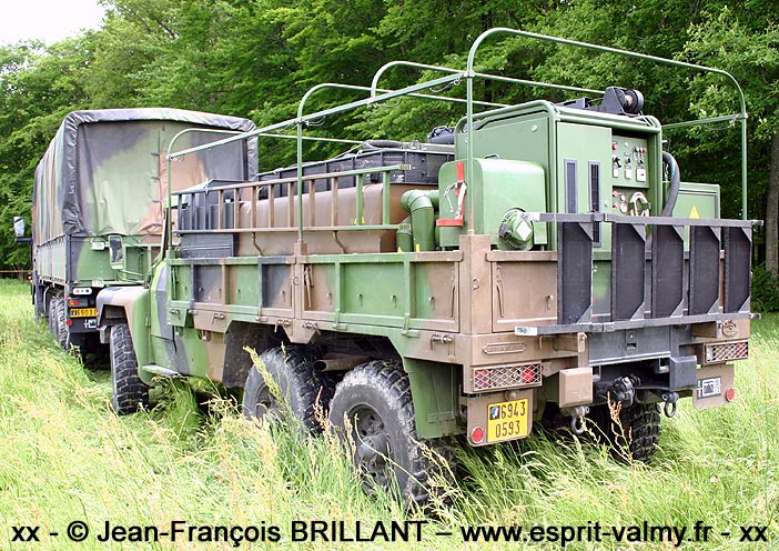 6943-0593 :TPK 6.40 CSD, GLD F1 (Groupe Léger de Décontamination modèle F1), 2e Régiment de Dragons ; 2006