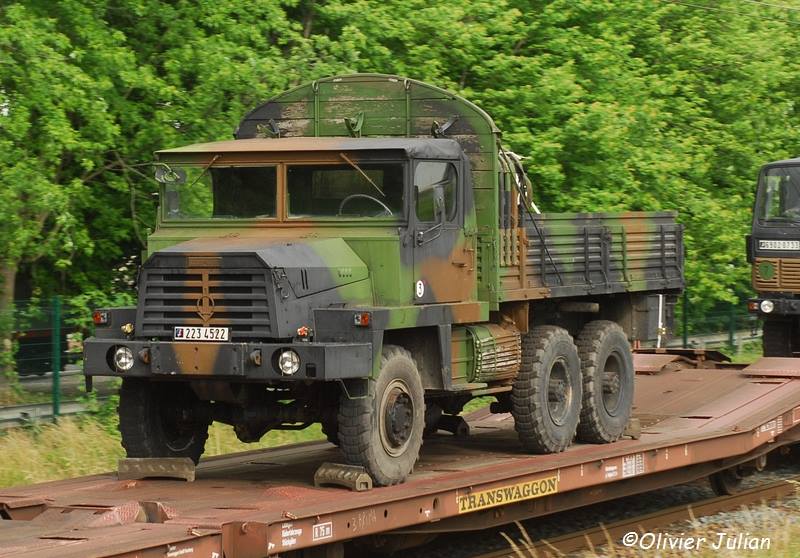 223-4522 : GBC8KT cargo, débâch'vite, MLF, 31e Régiment du Génie ; 2010
