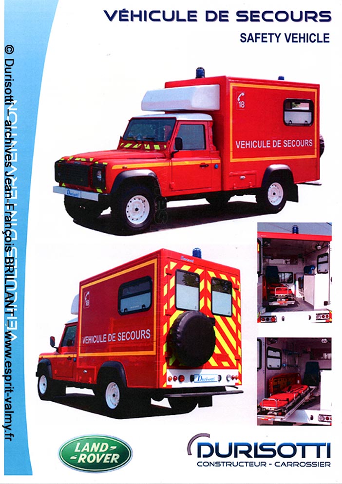 Defender 130 Td5 "Véhicule de Secours"