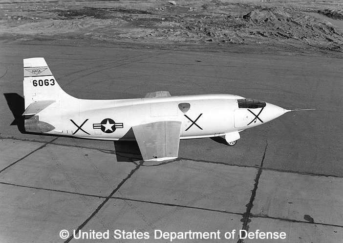 eXperimental, standard aircraft, basic mission : X-1