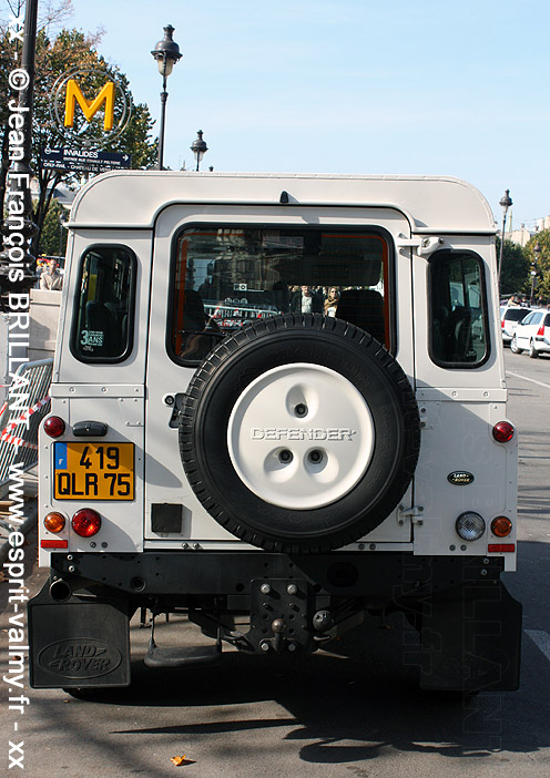 Defender 110 Td5 "Station Wagon", 419 QLR 75 ; Préfecture de Police de Paris, Brigade Equestre