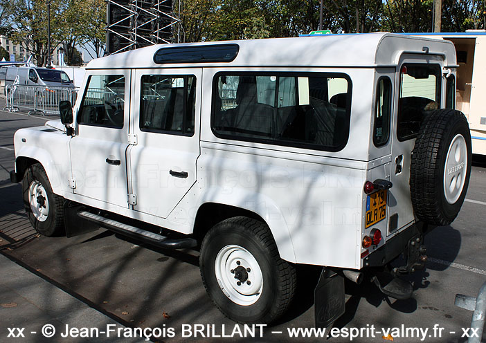 Defender 110 Td5 "Station Wagon", 419 QLR 75 ; Préfecture de Police de Paris, Brigade Equestre