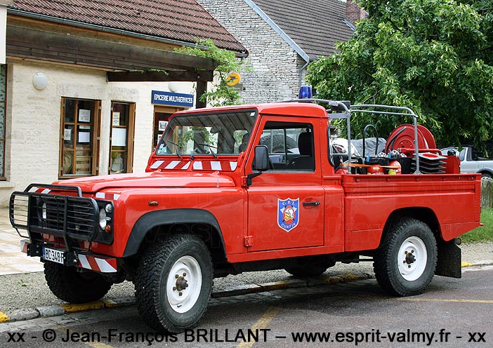 Defender 110 Td5, Véhicule de Première Intervention Hors Route, BC-348-FZ ; CPI Cunfin (10)