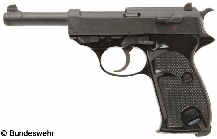 P1 : Pistole typ 1