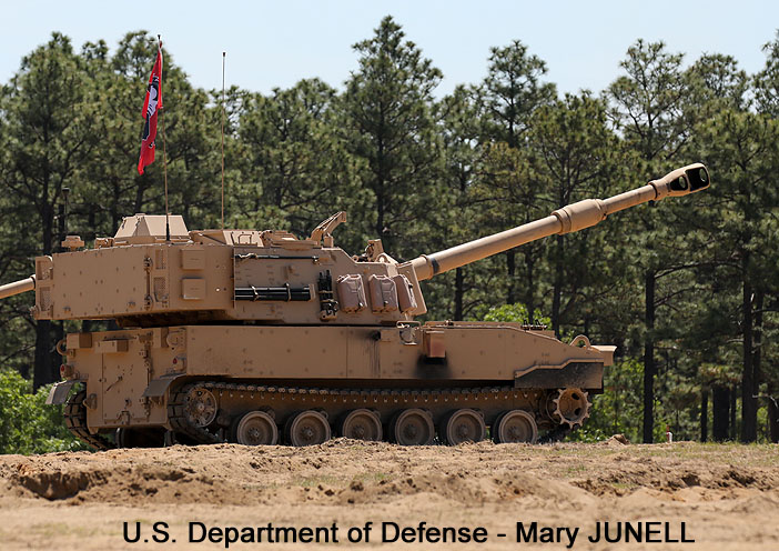 M109A7 "Paladin", 1st “Axehandles” Battalion, 113th Field Artillery Regiment (1-113th FA), North Carolina National Guard ; 2021