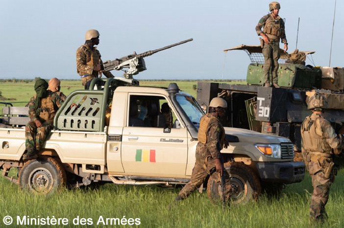 Technamm Masstech RECAMP, mitrailleuse de 12,7 M2HB, Garde Nationale du Mali, Forces Armées Maliennes ; 2021