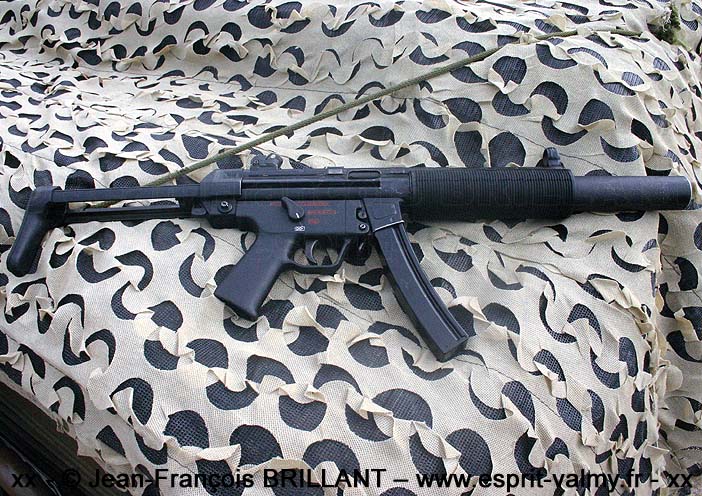 HK MP5 SD6 ; 1er Régiment Parachutiste d'Infanterie de Marine