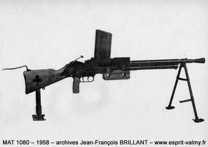 Fusil-Mitrailleur de 7,5mm modèle 1924/1929 ; MAT1080, 1958