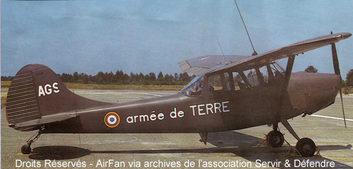 Cessna L-19E, (F-M)AGS, 3e Groupe d'Hélicoptères Légers ; date inconnue