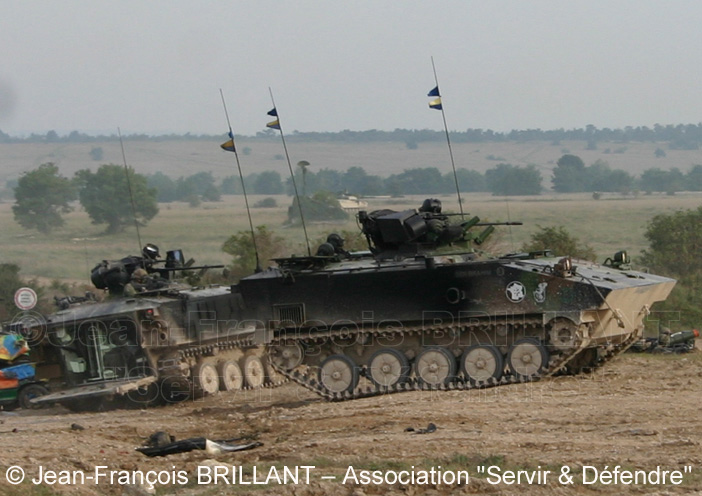 AMX10PC, caisse haute, 6xx4-xxxx, "Sidi Brahim", 16e Bataillon de Chasseurs ; 2006