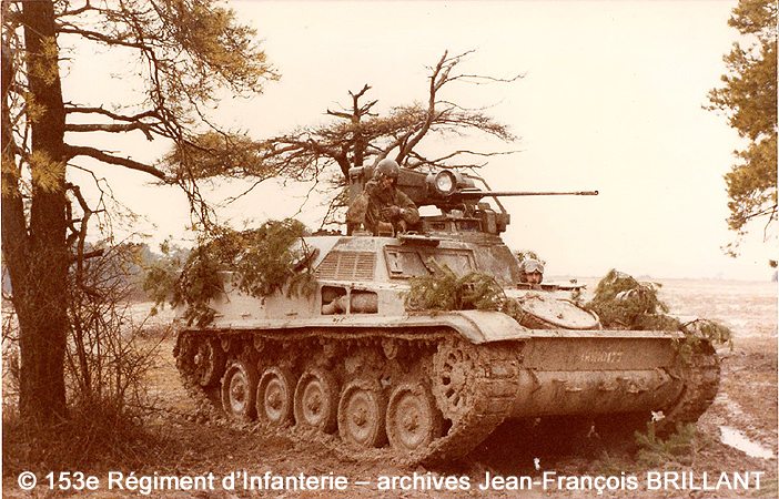 VTT CH M56, T20/13, 153e Régiment d'Infanterie ; 1978