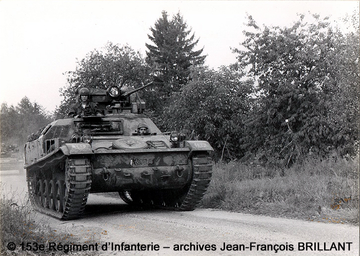 VTT CH M56, T20/13, 153e Régiment d'Infanterie ; 1978