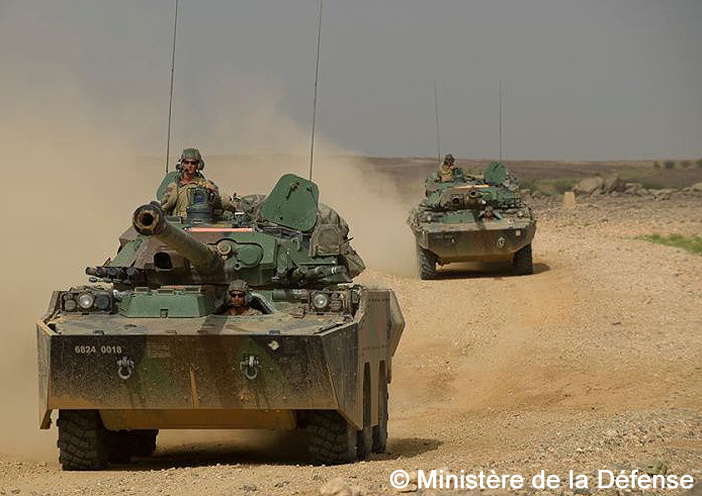 AMX 10RCR SEPAR, 6824-0018, Barkhane ; 2016