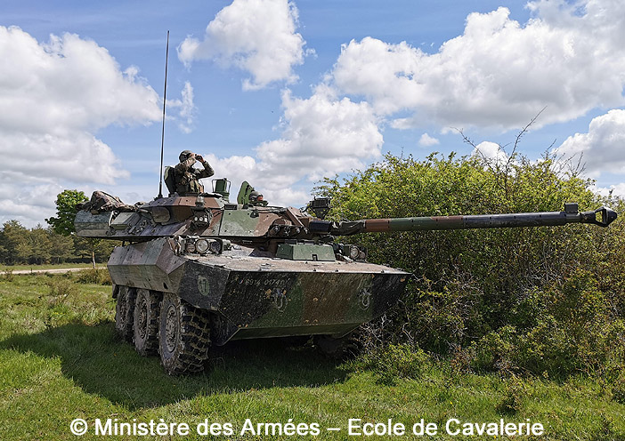 6914-0174 : AMX10 RCR, Ecole de Cavalerie ; 2021
