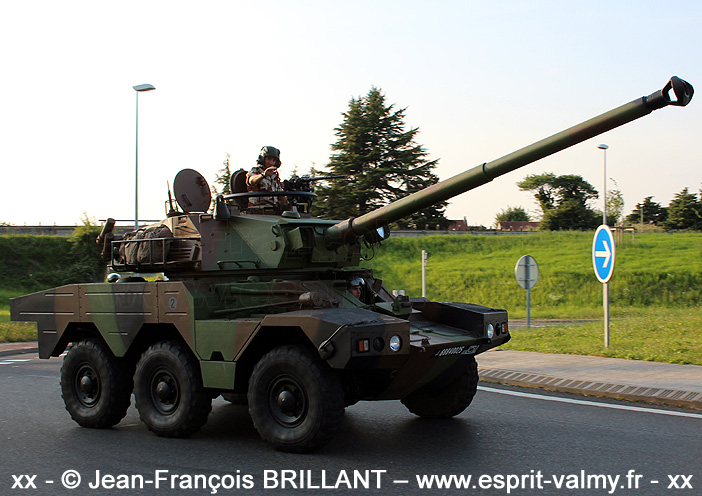 6884-0025 : ERC90D Sagaie, Régiment d'Infanterie-Chars de Marine ; 2013
