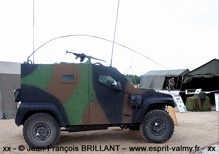 Panhard PVP (Petit Véhicule Protégé), présérie, W100213, Section Technique de l'Armée de Terre ; 2006