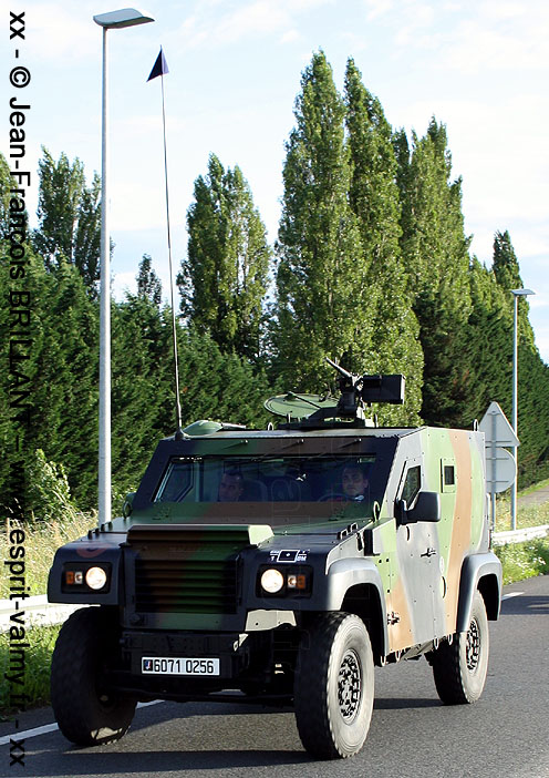6071-0256 : Panhard PVP (Petit Véhicule Protégé) Mk1, version "Commandement", 1er Régiment d'Artillerie de Marine, Batterie de Renseignement de Brigade de la 1ère Brigade Mécanisée ; 2012