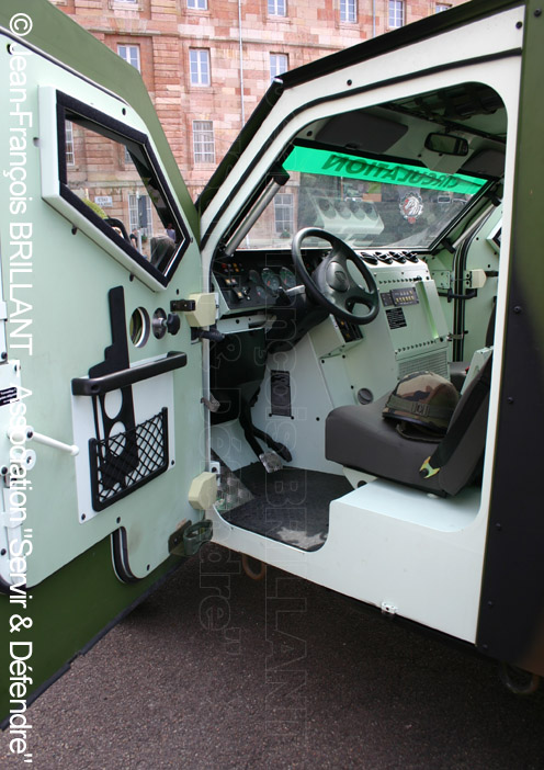 Panhard PVP (Petit Véhicule Protégé) Mk1, "Rang", 6071-0282, 511e Régiment du Train ; 2008