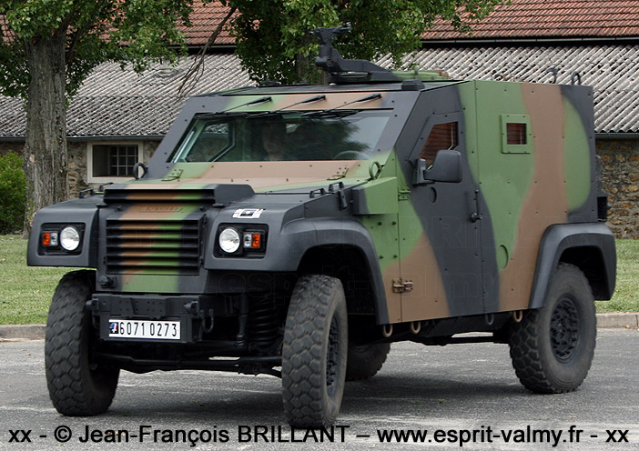 6071-0273 : Panhard PVP (Petit Véhicule Protégé) Mk1, version Rang, 68e Régiment d'Artillerie d'Afrique ; 2011
