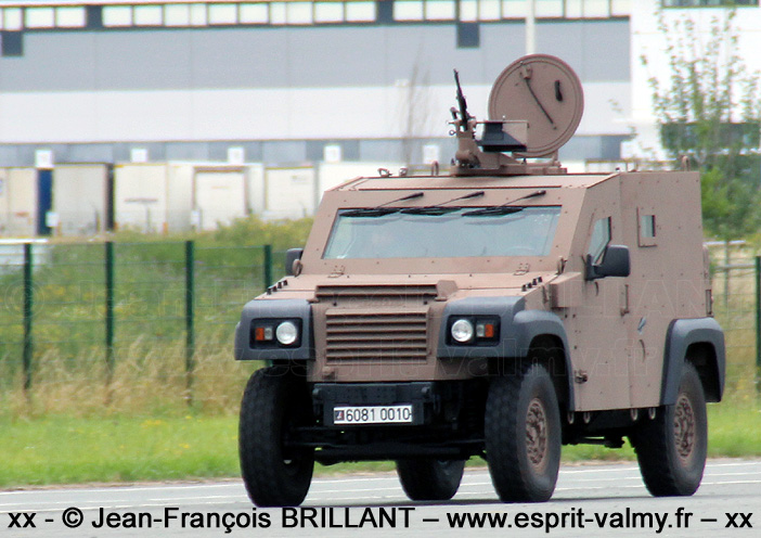 Panhard PVP (Petit Véhicule Protégé) Mk1 "rang", 6081-0010, 1er Régiment d'Artillerie ; 2021