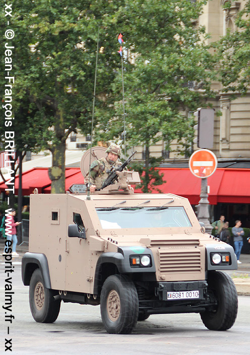 Panhard PVP (Petit Véhicule Protégé) Mk1 "rang", 6081-0010, 1er Régiment d'Artillerie ; 2021