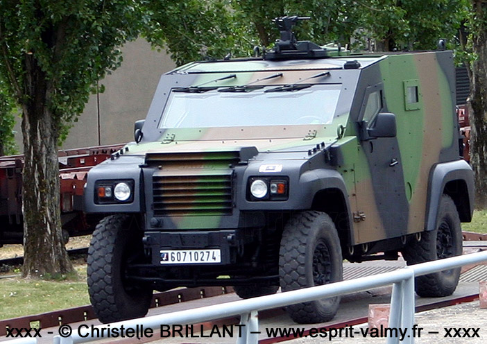 6071-0274 : Panhard PVP (Petit Véhicule Protégé) Mk1, version Rang, 68e Régiment d'Artillerie d'Afrique ; 2011