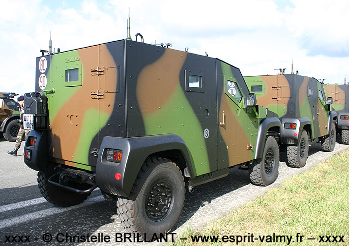 Panhard PVP (Petit Véhicule Protégé) Mk2, version Commandement, 6101-0009, 31e Régiment du Génie ; 2011