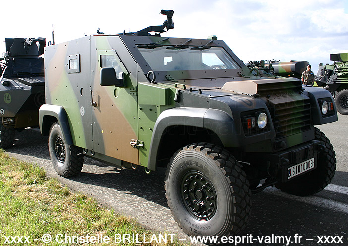 Panhard PVP (Petit Véhicule Protégé) Mk2, version Commandement, 6101-0009, 31e Régiment du Génie ; 2011