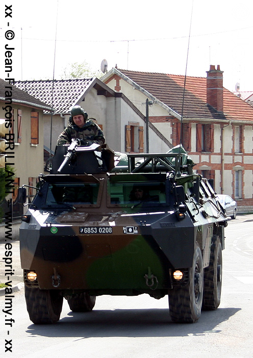VAB ATLAS CS (Chef de Section), 6853-0208, 8e Régiment d'Artillerie ; 2008