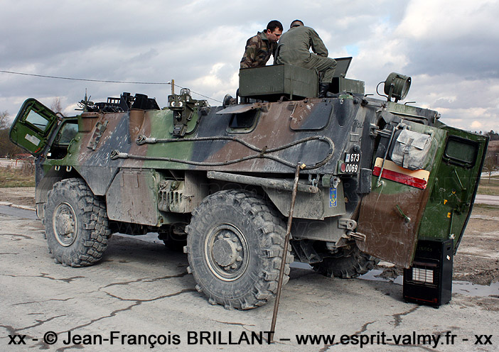 VAB ELI, "7,62", 673-0069 ; Régiment d'Infanterie - Chars de Marine ; 2010