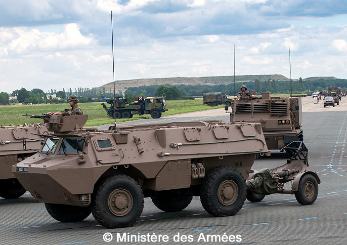 VAB Mortier, 6823-1355, 3e Régiment d'Artillerie de Marine ; 2021 (photo 1er RA)