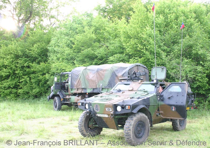 Panhard VB2L (Véhicule Blindé Léger, Long), 6034-0054, "Toutatis", 92e Régiment d'Infanterie ; 2006