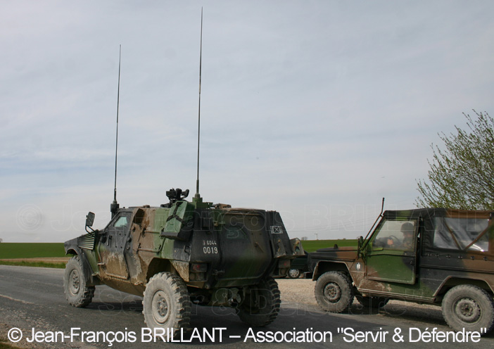 Panhard VB2L (Véhicule Blindé Léger, Long), 6044-0019, 35e Régiment d'Infanterie ; 2008
