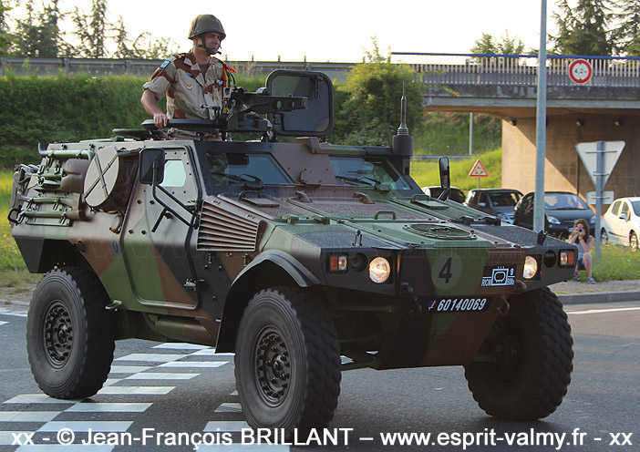 Panhard VB2L (Véhicule Blindé Léger, Long), 6014-0069, Régiment d'Infanterie-Chars de Marine ; 2013