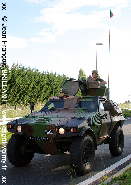 6954-0038 : Panhard VBL (Véhicule Blindé Léger), 12,7, PL127, 1er Régiment Etranger de Cavalerie, Escadron d'Eclairage et d'Investigation de la 6e BLB ; 2012