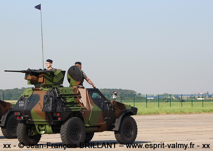 6924-0261 : Panhard VBL, tourelleau CTM105, 6924- 261, Régiment d'Infanterie-Chars de Marine, Escadron d'Aide à l'Engagement de la 9e Brigade d'Infanterie de Marine ; 2013