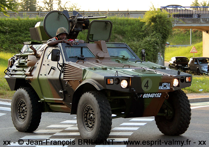 6094-0152 : Panhard VBL (Véhicule Blindé Léger), 12,7, tourelleau PL127, Régiment d'Infanterie-Chars de Marine ; 2013