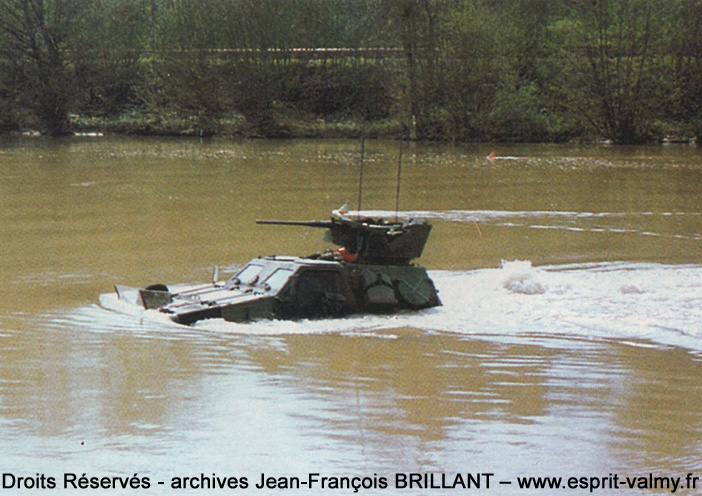Panhard VBL (Véhicule Blindé Léger) 12,7, tourelleau CTM105, Escadron d'Eclairage Divisionnaire n°10 ; 1995