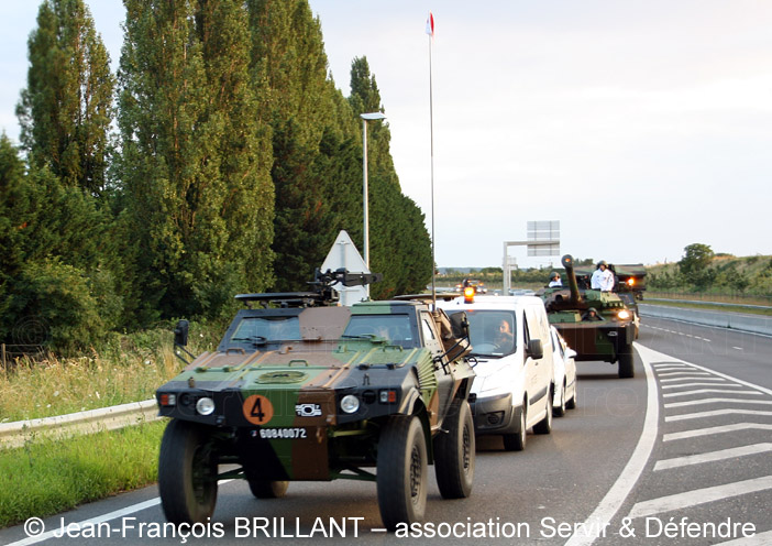 Panhard VBL (Véhicule Blindé Léger), AT4CS, 7,62, 6084-0072, 1er Régiment de Chasseurs ; 2012