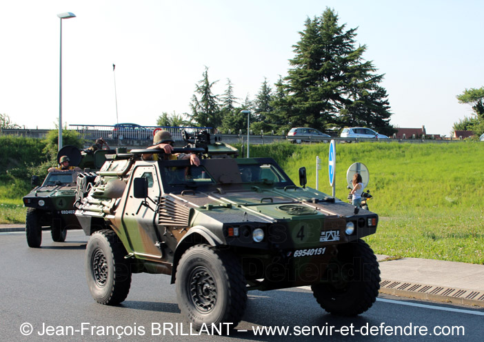 6954-0151 : Panhard VBL (Véhicule Blindé Léger), 7,62, Régiment d'Infanterie-Chars de Marine, Escadron d'Aide à l'Engagement de la 9e BIMa ; 2013