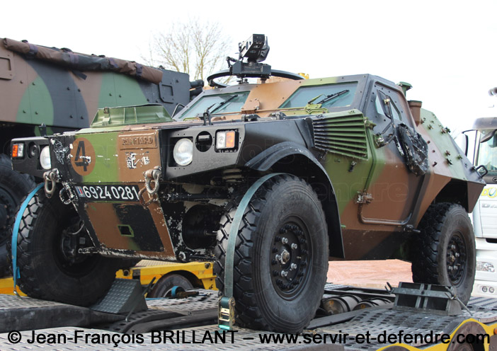 Panhard VBL (Véhicule Blindé Léger), 7,62, 6924-0281, 92e Régiment d'Infanterie ; 2014