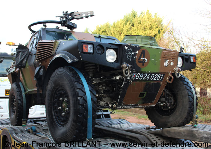 Panhard VBL (Véhicule Blindé Léger), 7,62, 6924-0281, 92e Régiment d'Infanterie ; 2014