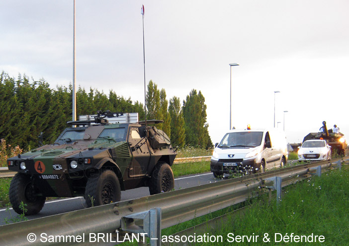 Panhard VBL (Véhicule Blindé Léger), AT4CS, 7,62, 6084-0072, 1er Régiment de Chasseurs ; 2012