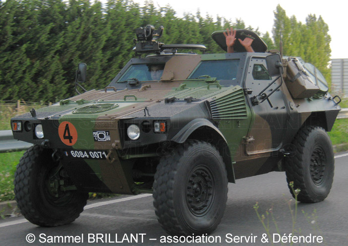 Panhard VBL (Véhicule Blindé Léger), 7,62, 6084-0071, 1er Régiment de Chasseurs ; 2012