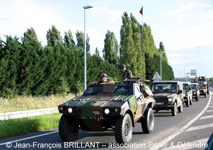 6964-0039 : Panhard VBL (Véhicule Blindé Léger) "Milan", 1er Régiment Etranger de Cavalerie, Escadron d'Eclairage et d'Investigation de la 6e BLB ; 2012