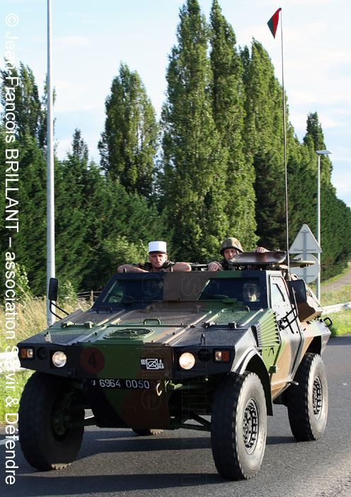 Panhard VBL (Véhicule Blindé Léger) "Milan", 6964-0050, 1er Régiment Etranger de Cavalerie, Escadron d'Eclairage et d'Investigation de la 6e BLB ; 2012