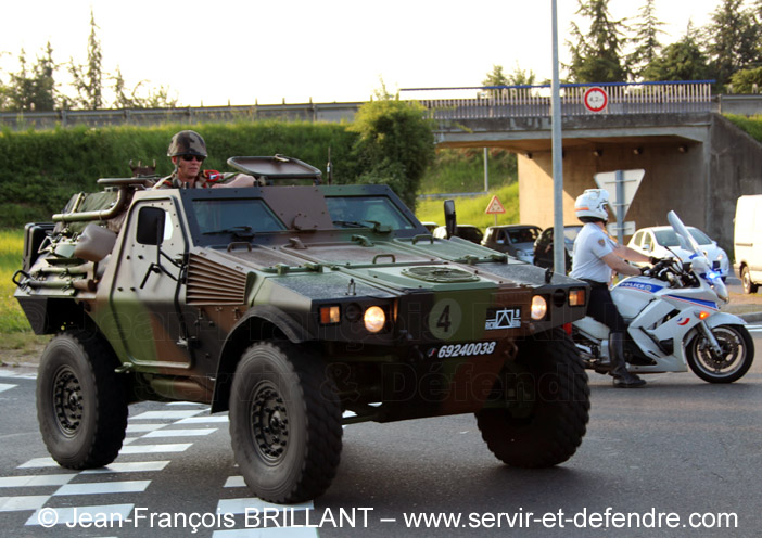 6924-0038 : Panhard VBL (Véhicule Blindé Léger) "Milan", Régiment d'Infanterie-Chars de Marine, Escadron d'Aide à l'Engagement de la 9e BIMa ; 2013
