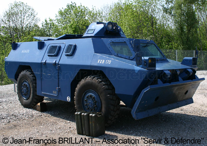 Berliet VXB170, VBRG (Véhicule Blindé à Roues de la Gendarmerie), "Lame", 664-0009, Groupement Blindé de Gendarmerie Mobile ; 2007
