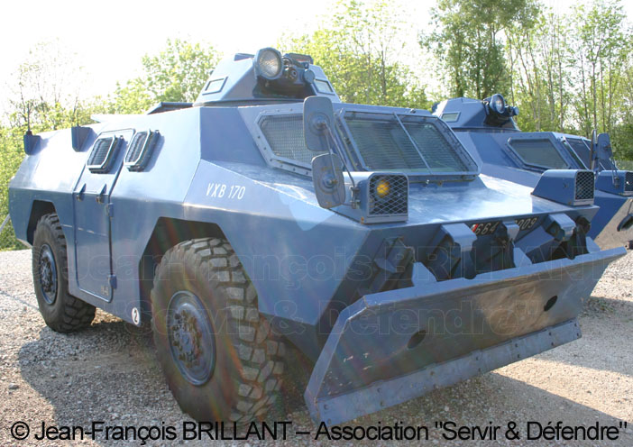 Berliet VXB170, VBRG (Véhicule Blindé à Roues de la Gendarmerie), "Lame", 664-0009, Groupement Blindé de Gendarmerie Mobile ; 2007