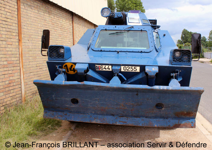 Berliet VXB170, VBRG (Véhicule Blindé à Roues de la Gendarmerie, "Lame", 644-0255, Groupement Blindé de Gendarmerie Mobile ; 2013